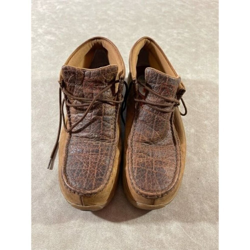 Twisted X with Cellsole Mens MDMNT01 Tall Driving Steel‎ Toe Shoes Leather 11.5M